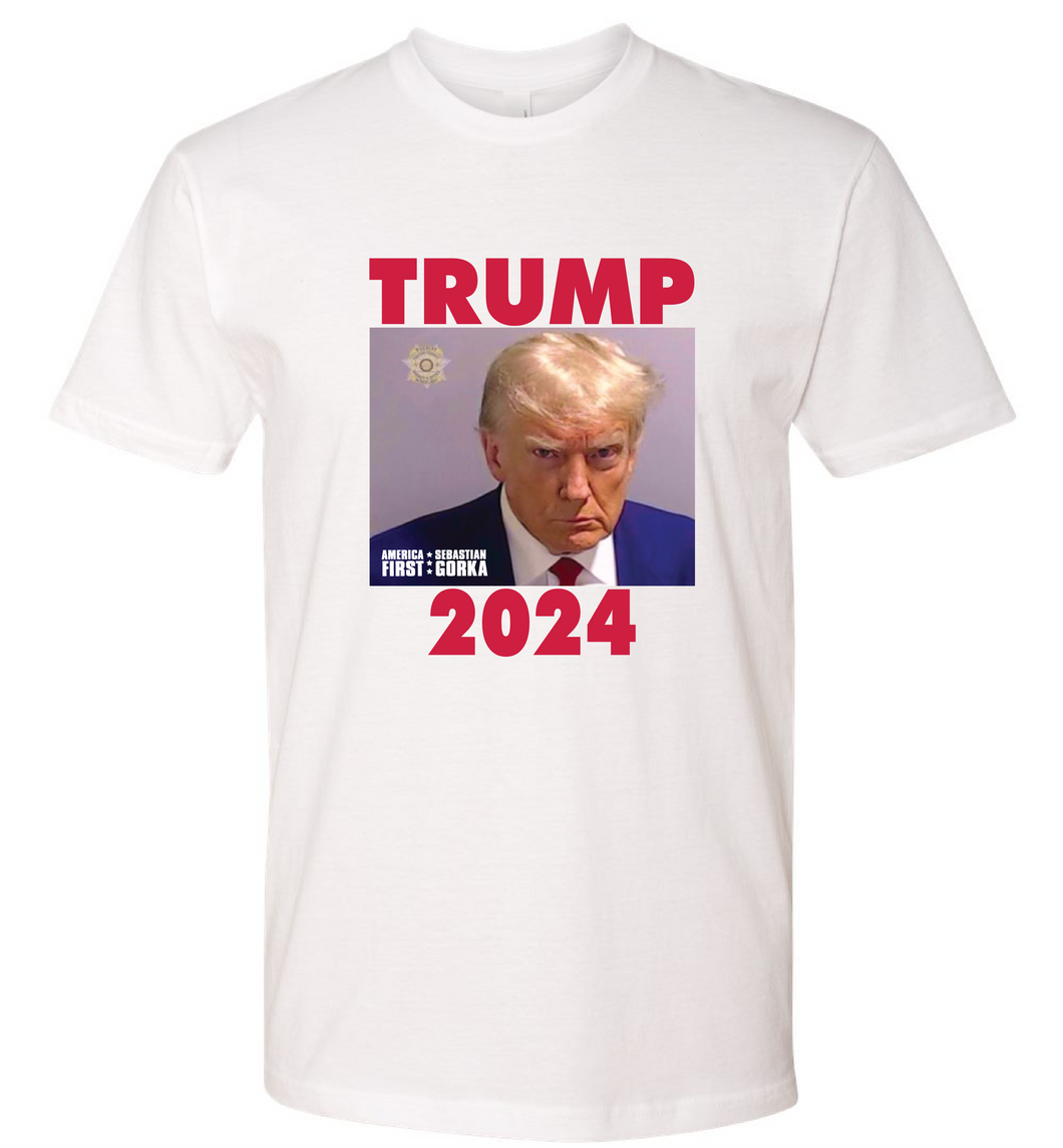TRUMP 2024 Seb Gorka Mug Shot T-Shirt