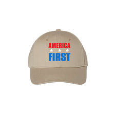 Load image into Gallery viewer, America First Hat - Tan
